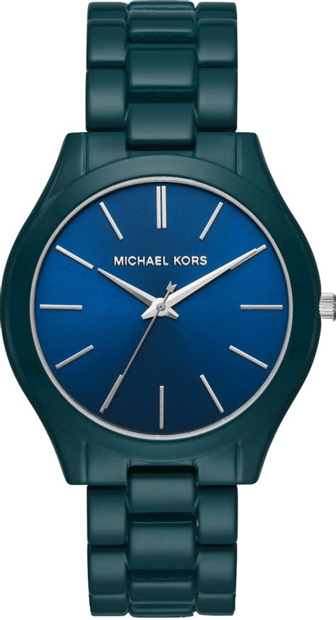 michael kors teal face watch|michael kors watch.